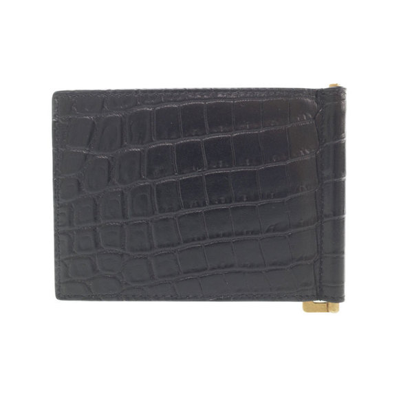 Saint Laurent PARIS Bifold Monogram Bill Wallet Clip - Picture 2 of 5